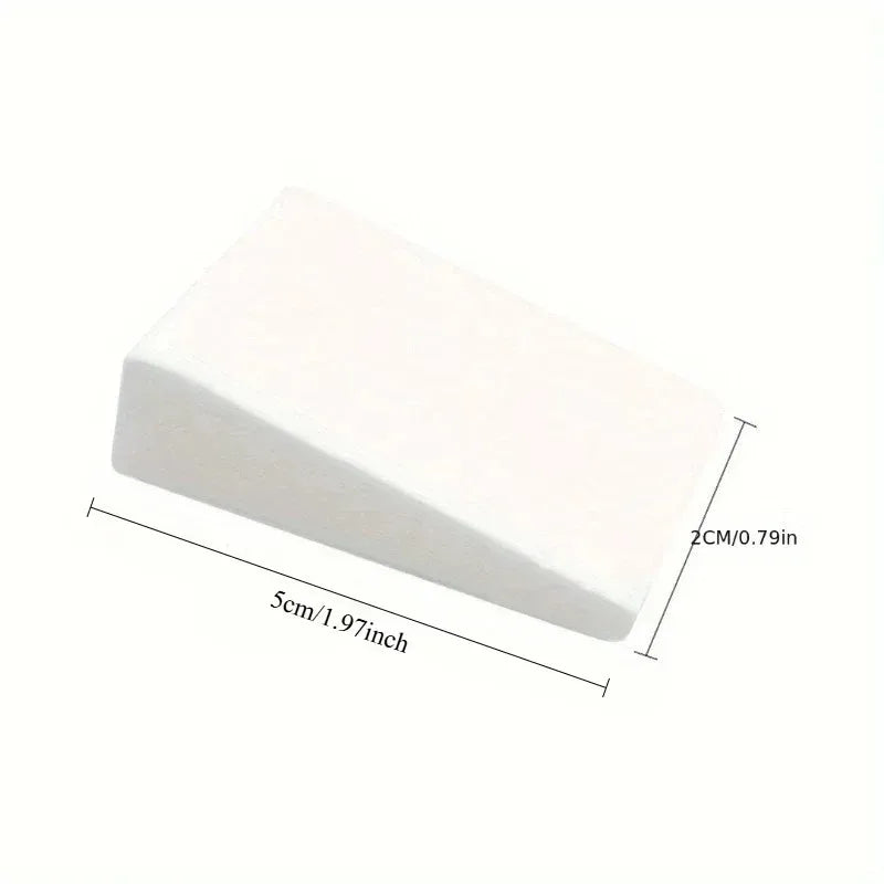 Disposable Latex-Free Triangle Makeup Sponge Puffs | 12 & 52 Pack Makeup Sponge Puffs QXL