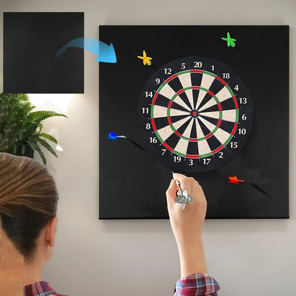 Heavy-Duty Felt Dart Board Wall Protector Mat – S & L Dartboard Wall Protector QXL