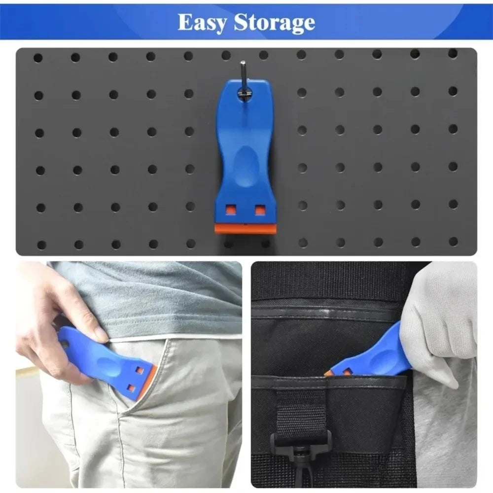 Plastic Razor Blade Scraper – Sticker & Glue Remover Tool Blade Scraper Tool QXL