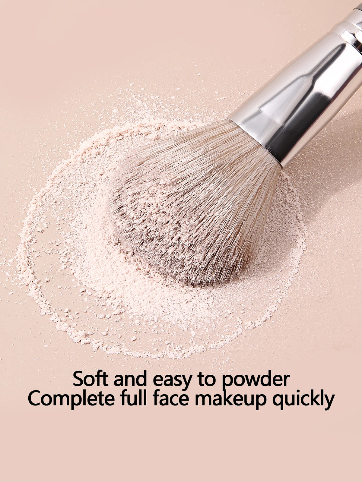 Fluffy Large Powder & Blush Brush – Multi-Use Makeup Tool Makeup Brush QXL