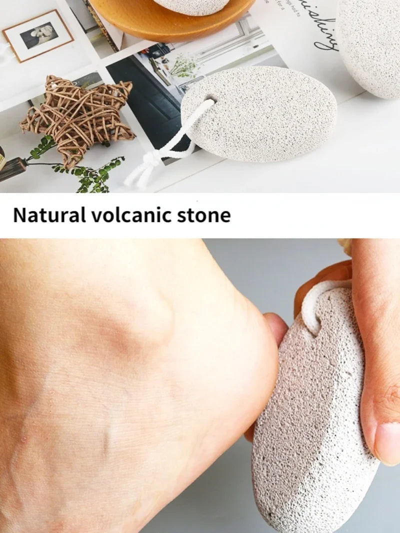 Natural Volcanic Pumice Stone | Double-Sided Foot Scrub Pumice Stone QXL