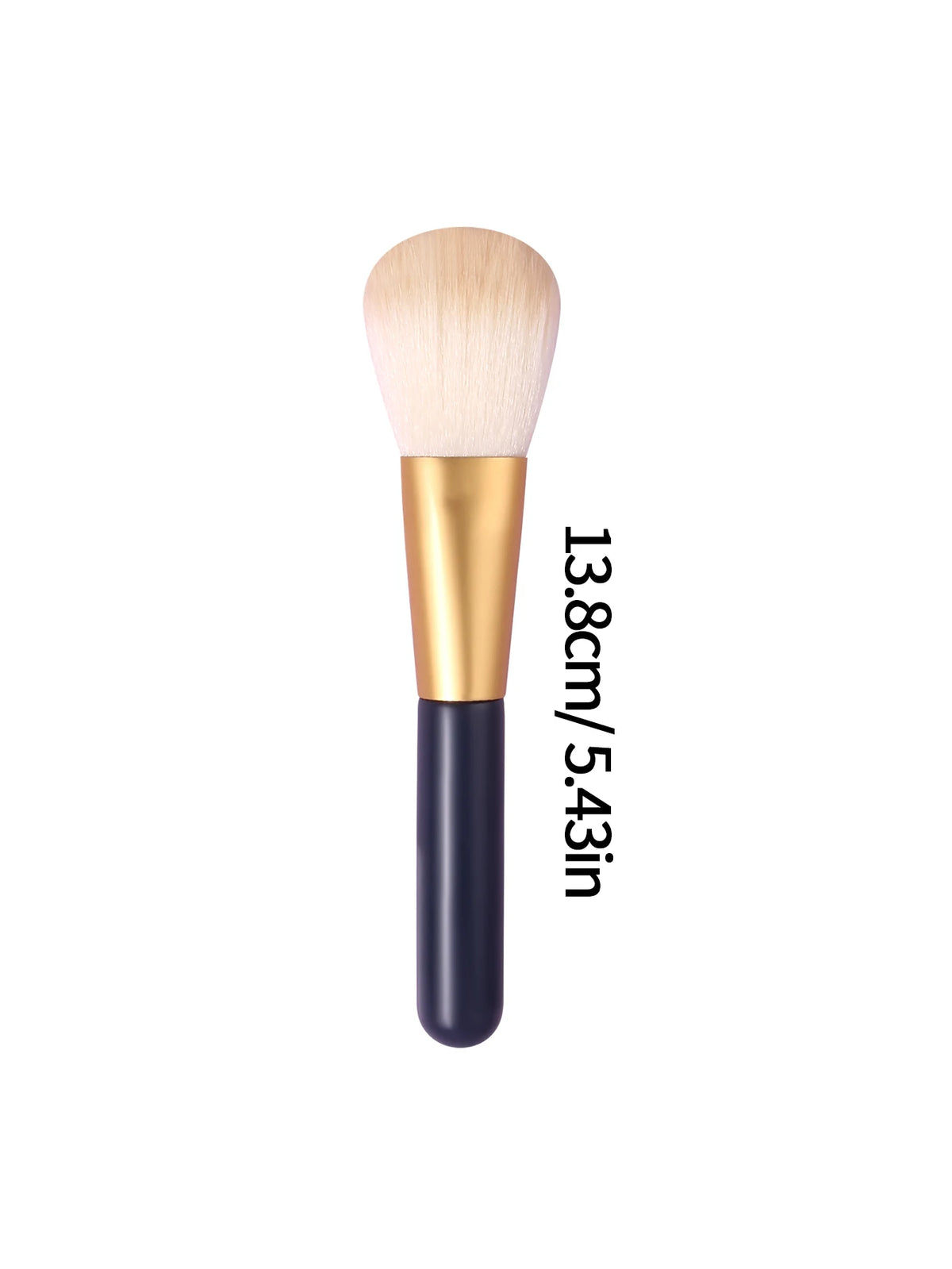 KOSSHOW Soft Blush Contour & Powder Brush – Deep Blue Makeup Brush QXL