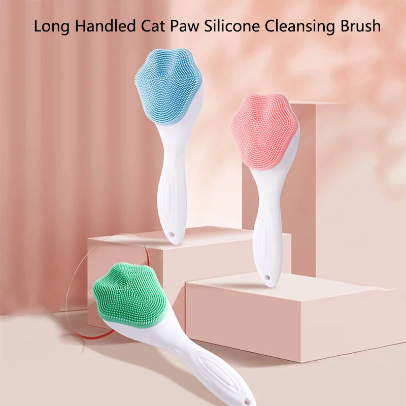 Soft Silicone Face Cleansing Brush | Deep Pore Exfoliator Facial Cleansing Brush QXL