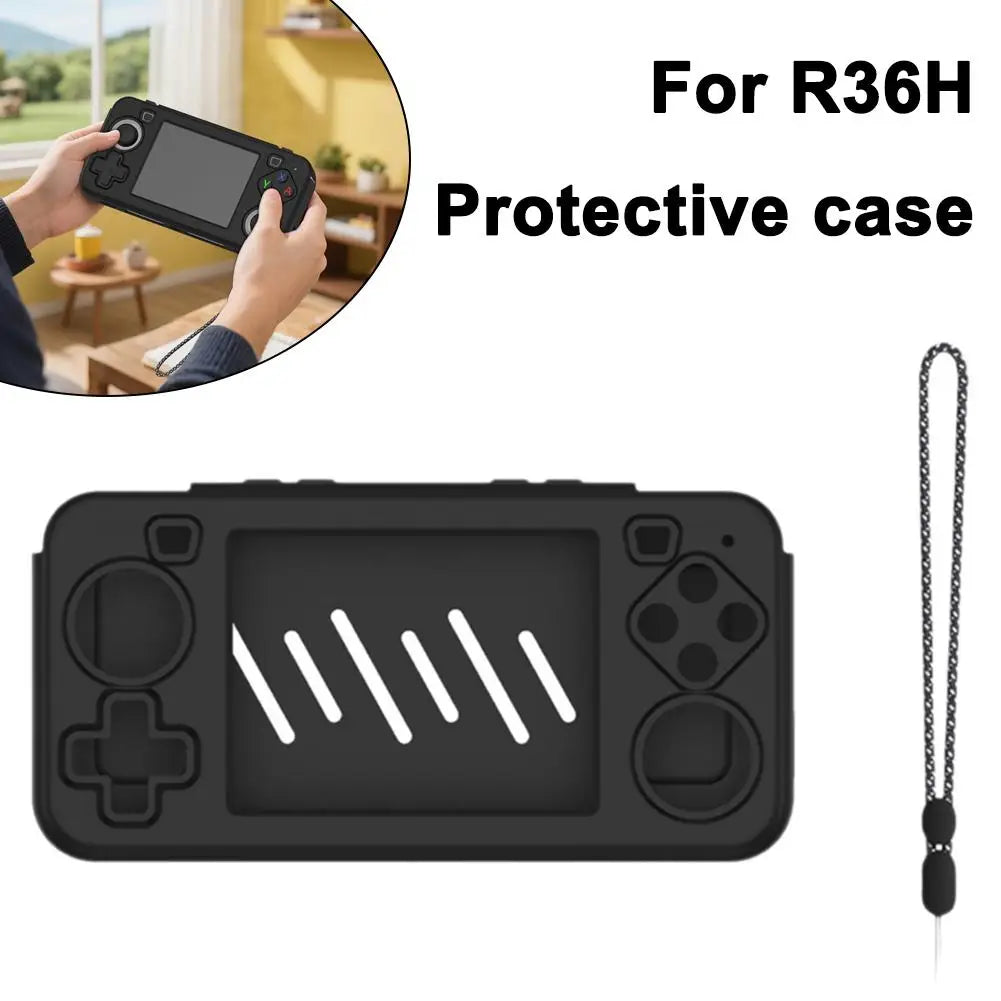 R36H Silicone Case – Waterproof Anti-Scratch Console Cover Game Console Case QXL