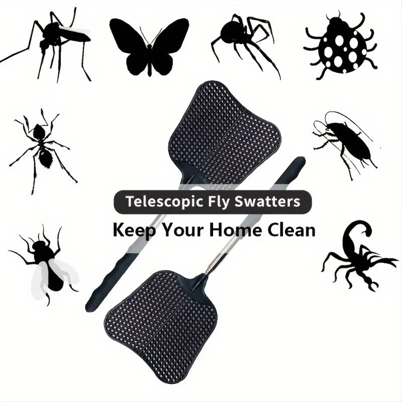 Retractable Mosquito Swatter | Portable Fly Swat – 1 Pc Mosquito Swatter QXL