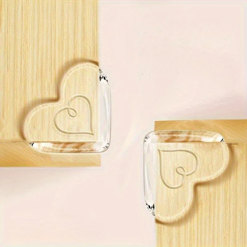Heart-Shaped Baby Corner Guards | Furniture Edge Protectors Corner Safety Guards QXL