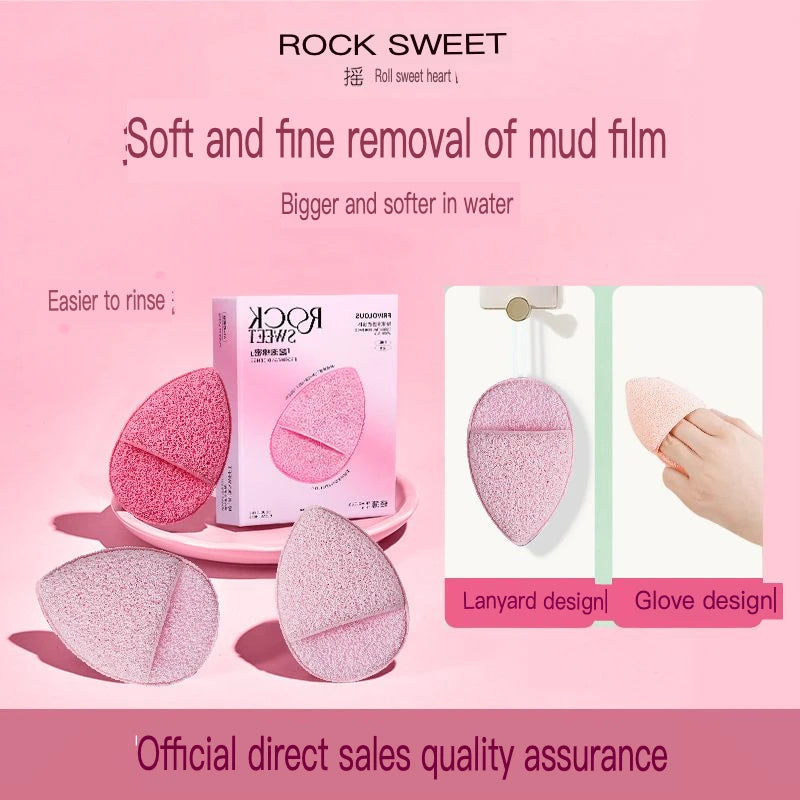Face Scrub Sponge Cleansing Glove | Deep Facial Cleanse Facial Cleansing Glove QXL