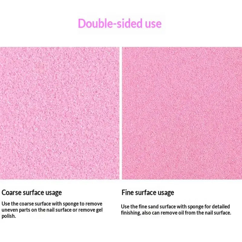 Double-Sided Sponge Nail Buffer Blocks | 2, 5 & 10-Pack Nail Buffer Block QXL