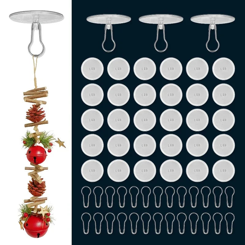 Self-Adhesive Ceiling Hooks | Stainless Steel Suction Cups Adhesive Ceiling Hooks QXL