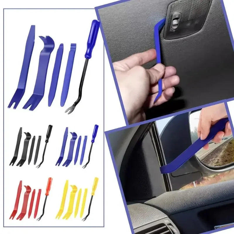 5-Piece Car Trim Pry Tool Set | Door Panel & Audio Removal Car Trim Pry Tool Set QXL