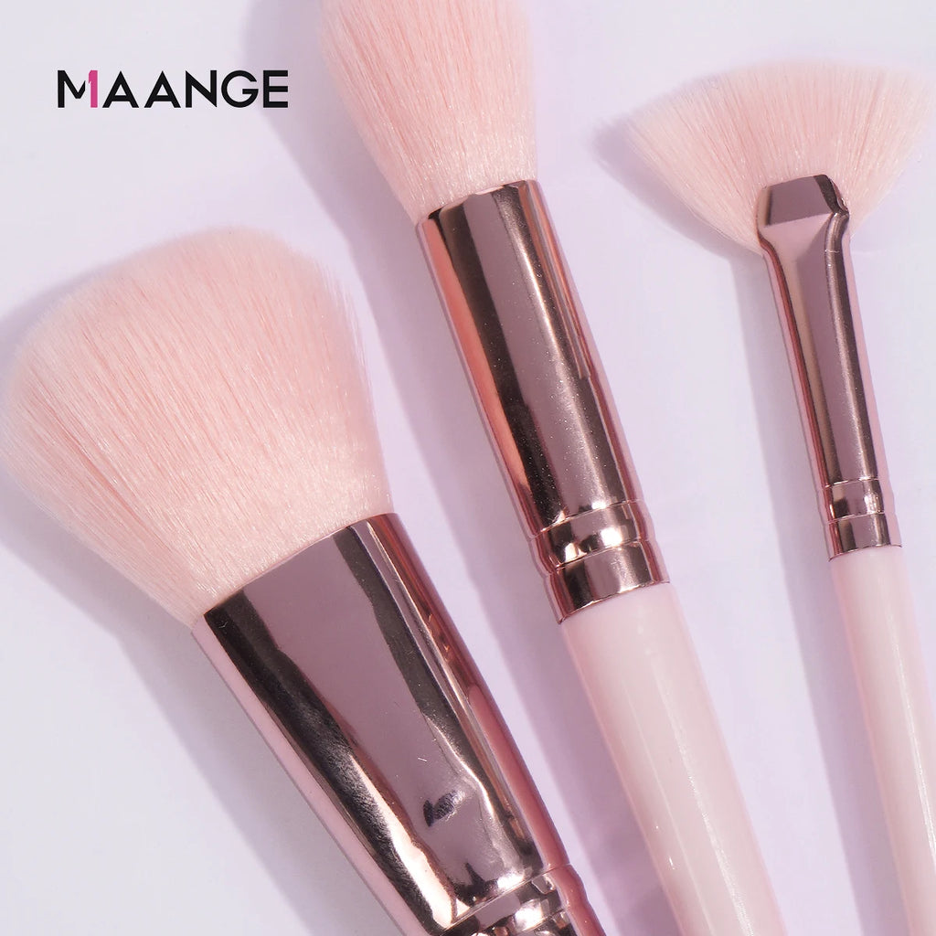 MAANGE 20-Pc Makeup Brush Set | Foundation, Eye & Face Brushes Makeup Brush Set QXL
