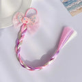 Girls Rainbow Mermaid Crochet Braid Hair Extensions – Colorful Braid Hair Extensions QXL 5