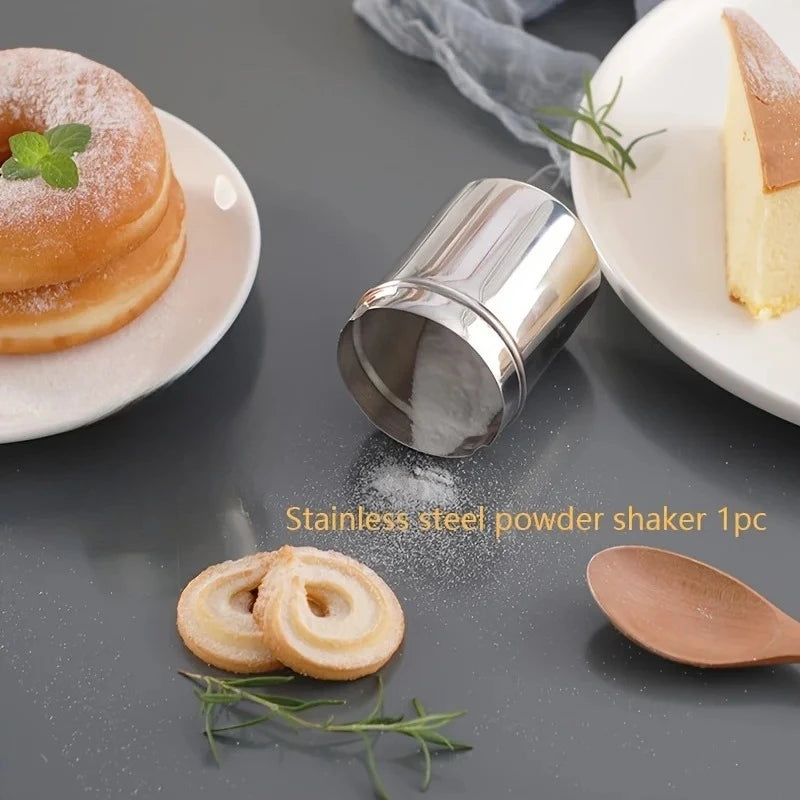 Stainless Steel Seasoning Jar with Lid | Salt & Pepper Spice Jar QXL