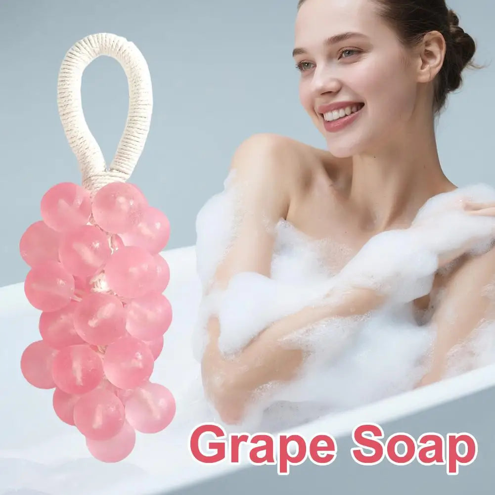 Crystal Grape Handmade Soap | Moisturizing Body & Face Bar Artisan Bar Soap QXL
