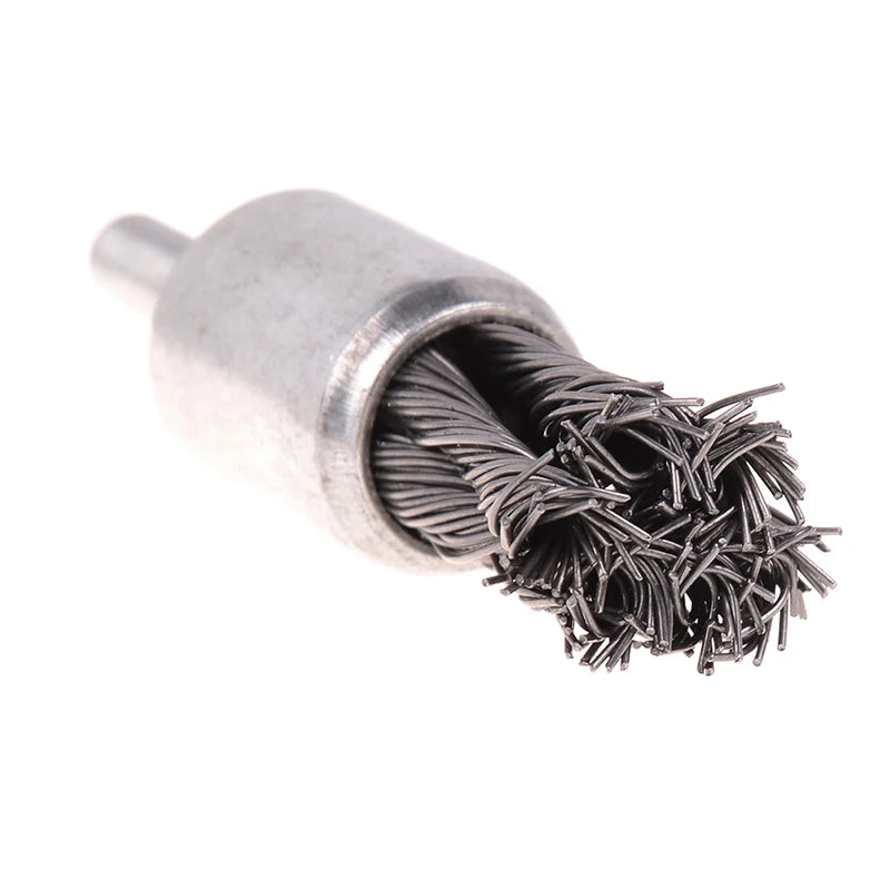 20mm Twist Knot Wire End Brush – Stainless Steel 1/4" Shank Wire End Brush QXL
