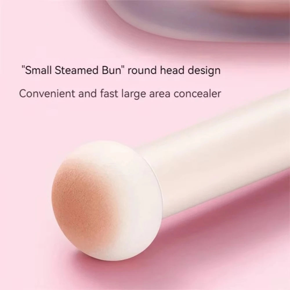 Mini Mushroom Head Sponge Concealer Brush | Soft Makeup Tool Concealer Sponge Brush QXL