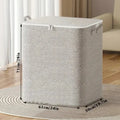 Large Non-Woven Storage Bag | Closet & Wardrobe Organizer Wardrobe Storage Bag QXL gray 1 1