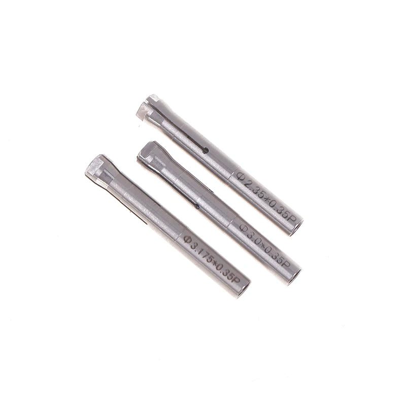 Rotary Tool Collet Chuck Reducer Adapter 2.35/3.0/3.175mm Rotary Tool Collet QXL