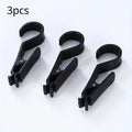 Outdoor Canopy Clips & Multifunction Hook Holders for Camping Camping Clips & Hooks QXL Black