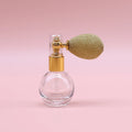 15ml Glass Balloon Perfume Spray Atomizer | Refillable Bottle Perfume Atomizer Bottle QXL Gold