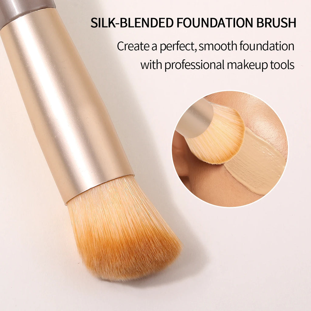 KOSSHOW Foundation Brush – Streak-Free Liquid & Concealer Foundation Makeup Brush QXL