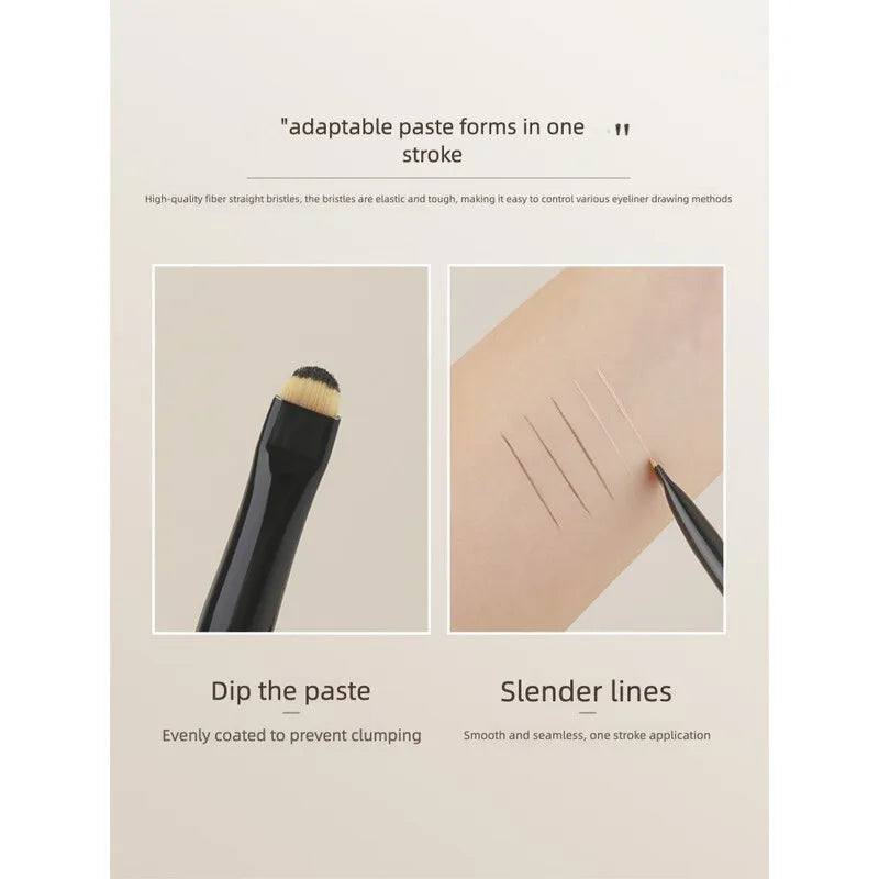 L27 Crescent Eyeliner Brush | Ultra-Thin Flat Makeup Brush Eyeliner Makeup Brush QXL