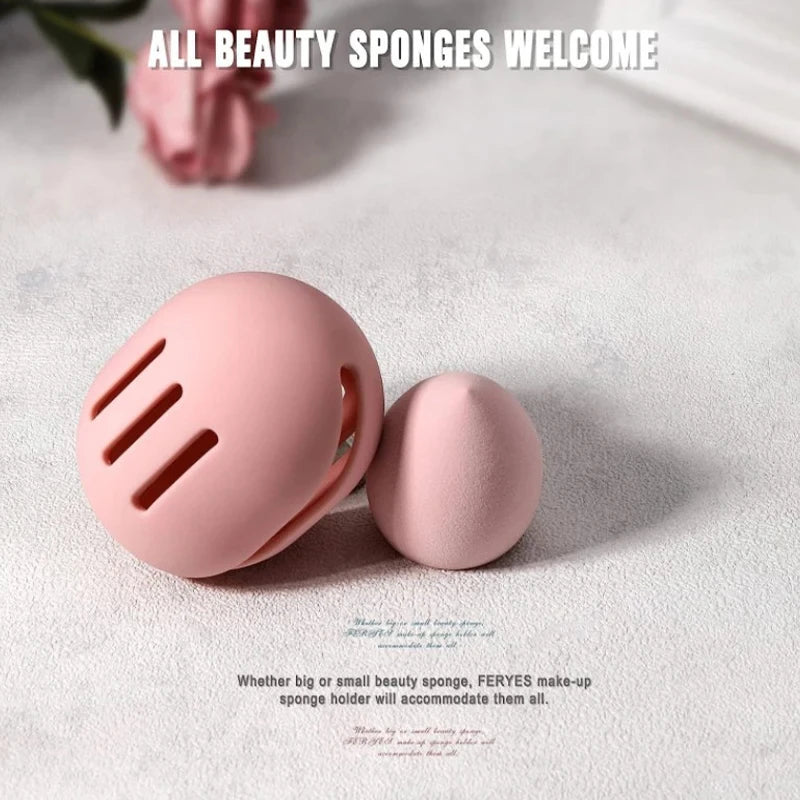 Silicone Makeup Sponge Holder Travel Storage Case | 7×6cm Sponge Storage Case QXL