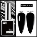 VERONNI 15ml Gel Nail Polish – Black, White & Red UV/LED Gel Nail Polish QXL black