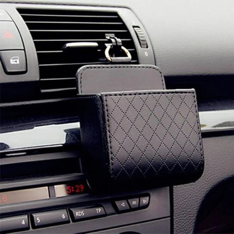 Car Air Vent Phone Holder & Storage Box Organizer Car Vent Organizer QXL