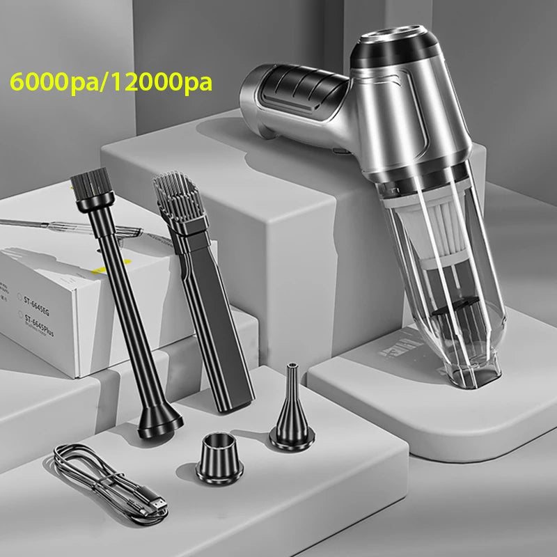 EAFC 120W Cordless Handheld Vacuum – Home & Car Use Cordless Handheld Vacuum QXL