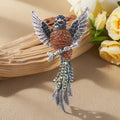 Full Crystal Hummingbird Brooch for Women | Luxury Animal Pin Crystal Animal Brooch QXL A2