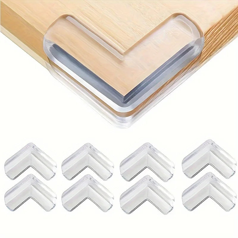 4-Pack Thickened Table Corner Guards | Flexible Safety Pads Corner Safety Guards QXL