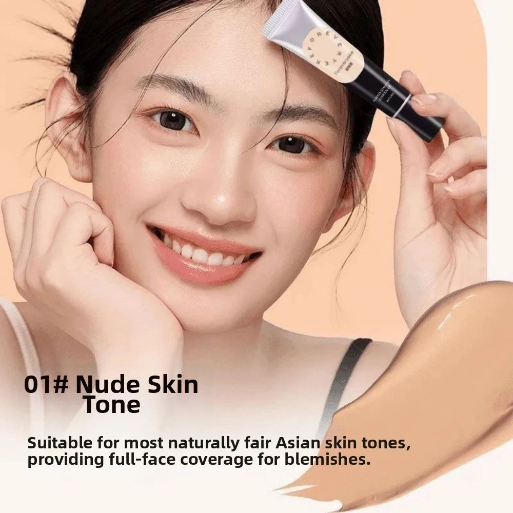 Waterproof Full Coverage Cream Concealer | 3 Shades, 20g Face Concealer QXL