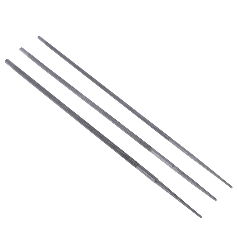 3-Pack Round Chainsaw Files | 4.0mm 4.8mm 5.5mm Sharpener Set Chainsaw File Set QXL