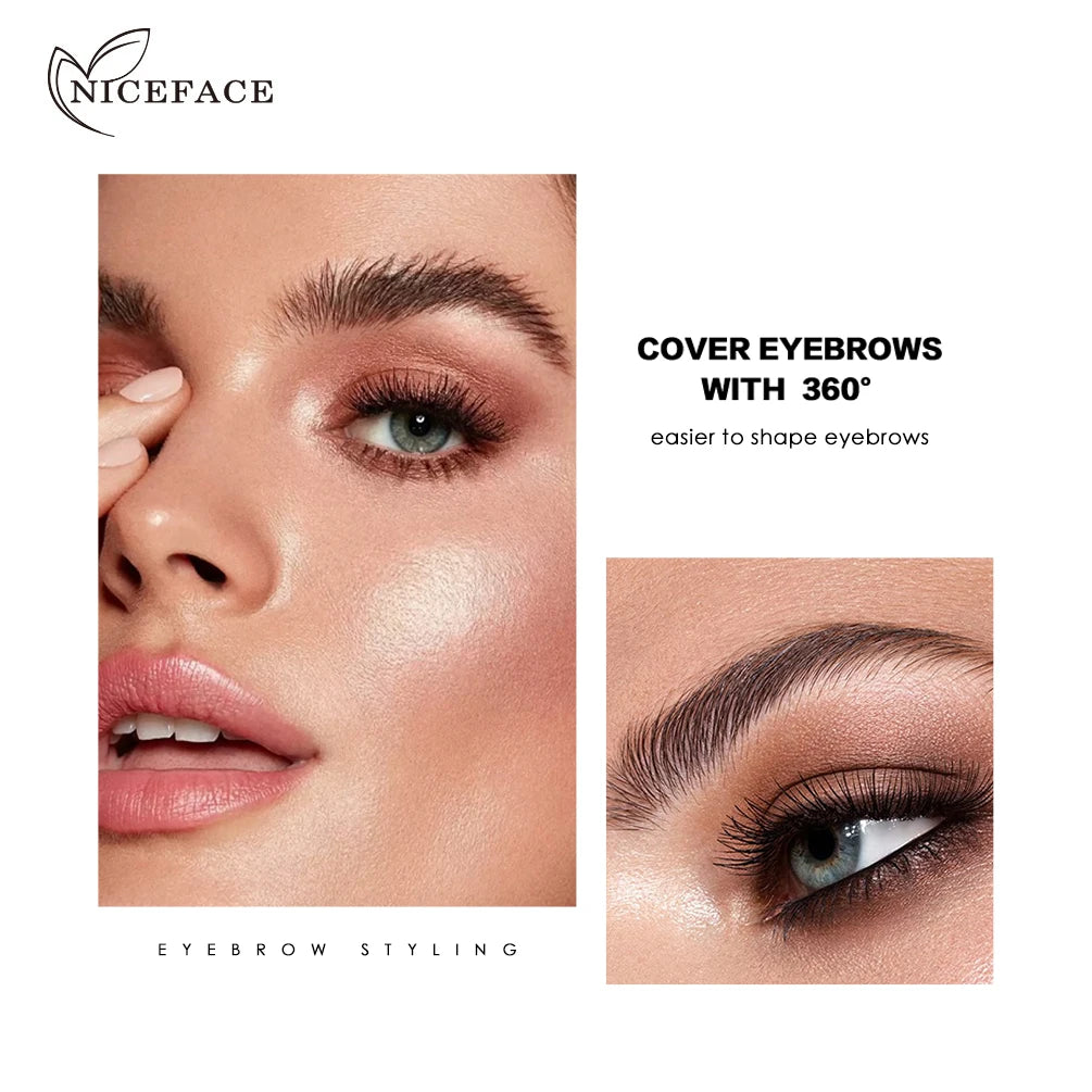 QIBEST Transparent Eyebrow Sculpt Gel | Waterproof Brow Soap Eyebrow Sculpt Gel QXL