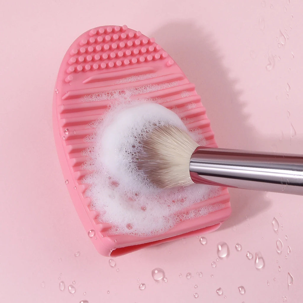 KOSSHOW 5-Pc Makeup Sponge Set & Brush Cleaning Palette Makeup Sponge Set QXL