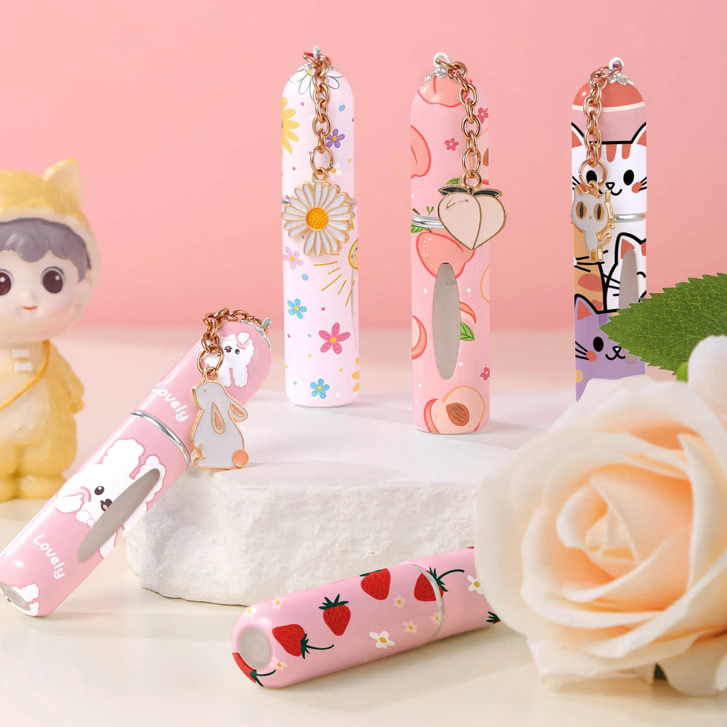 5ml Mini Refillable Perfume Spray Bottle | Flower Pattern Pendant Perfume Spray Bottle QXL