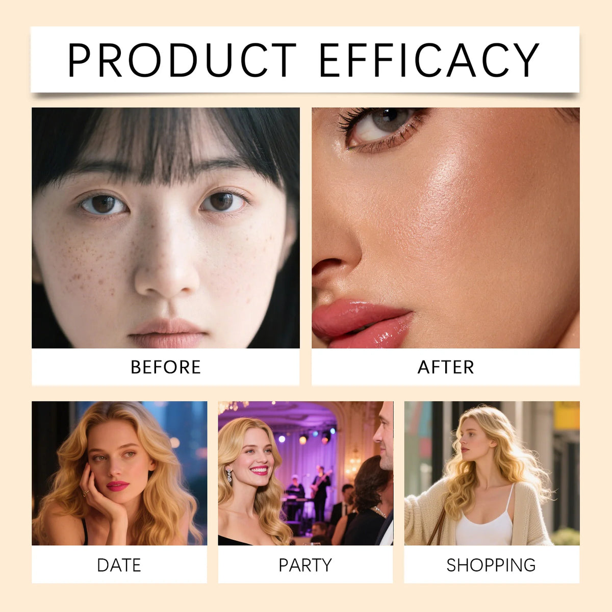 ZEPHOCO Deep Tone Matte Concealer | Full Coverage Cream Matte Concealer Cream QXL