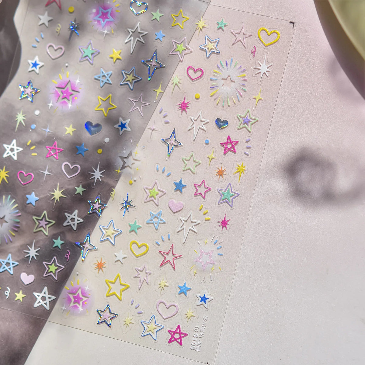 5D Kawaii Animal Nail Stickers | Cat Bunny Dog Mouse Decals Nail Art Stickers QXL