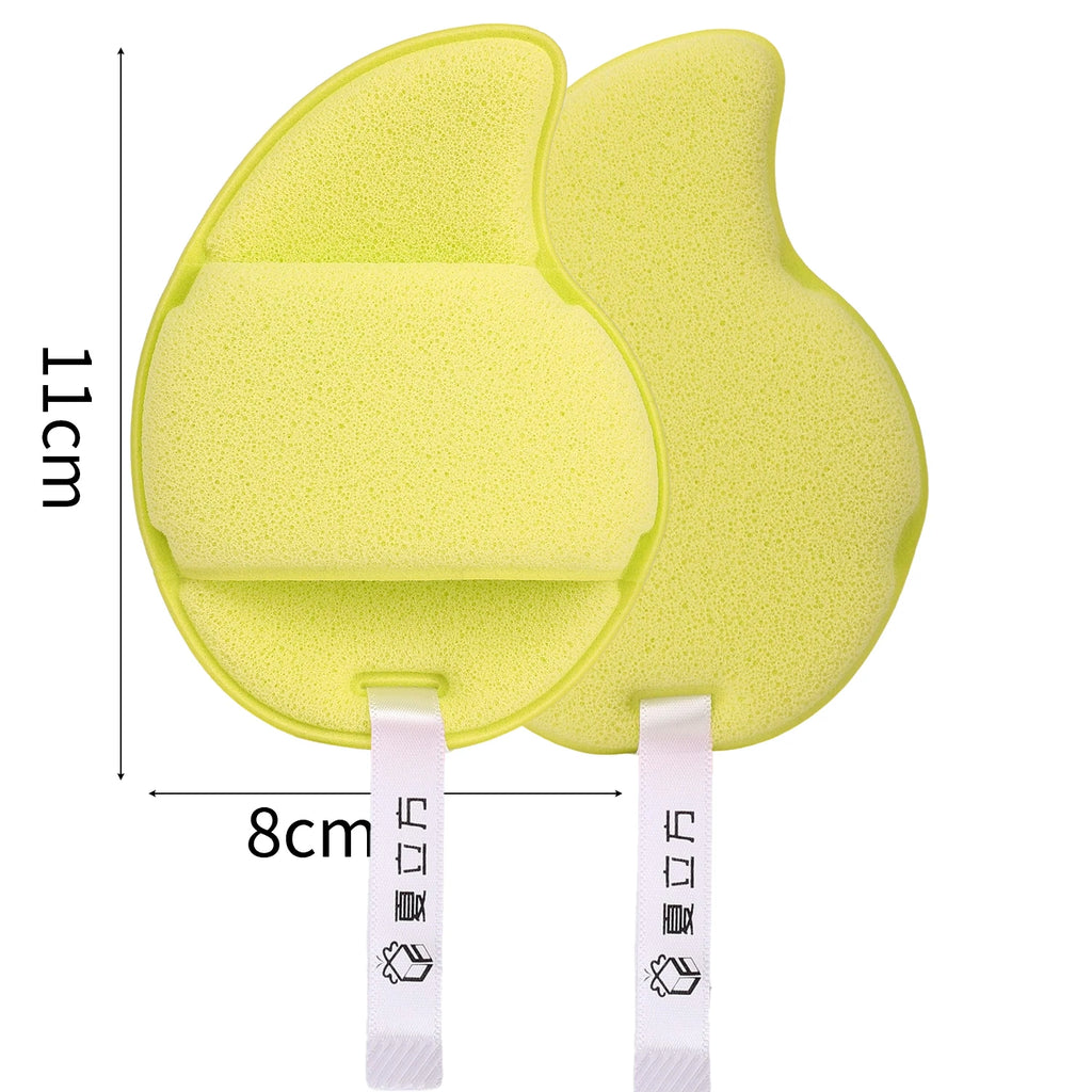 Exfoliating Face Wash Sponge Puff | Cleansing & Makeup Remover Facial Cleansing Sponge QXL 1pcs