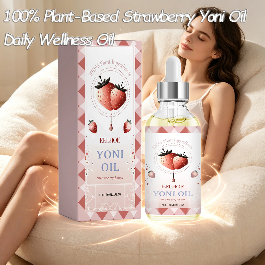 EELHOE Strawberry Yoni Oil – Plant-Based Intimate Care 30ml Intimate Care Oil QXL