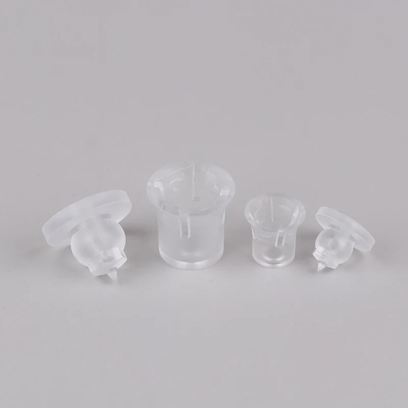 10-Pack Transparent PC Advertising Nail Standoffs 14mm & 20mm Sign Standoff Screws QXL