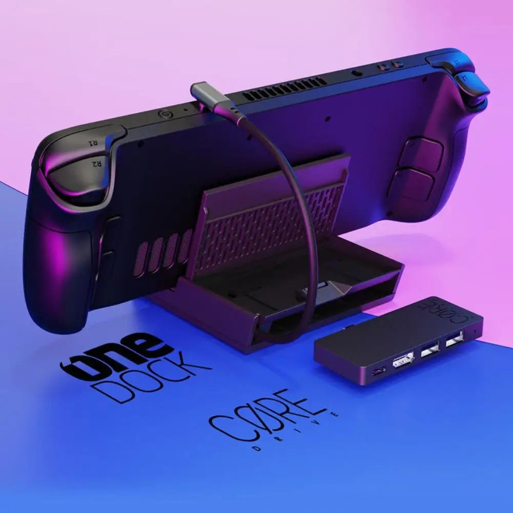 Modular USB-C Dock for Steam Deck, ROG Ally & Xbox Ally Gaming Console Dock QXL