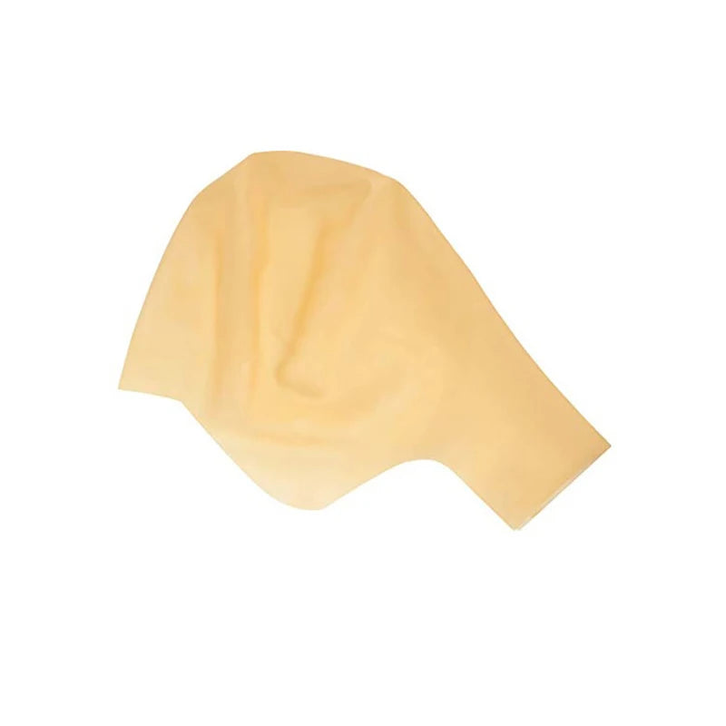 Latex Fake Bald Head Cap | Unisex Costume Party Wig Mask Costume Bald Cap QXL L