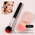 KOSSHOW Multi-Purpose Powder Blush & Contour Makeup Brush Makeup Brush QXL black