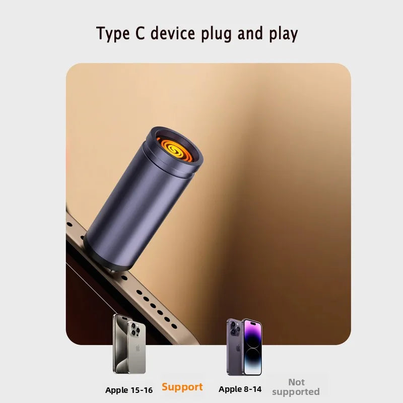 USB-C Flameless Electric Lighter | Windproof Blow-to-Ignite Electric Lighter QXL