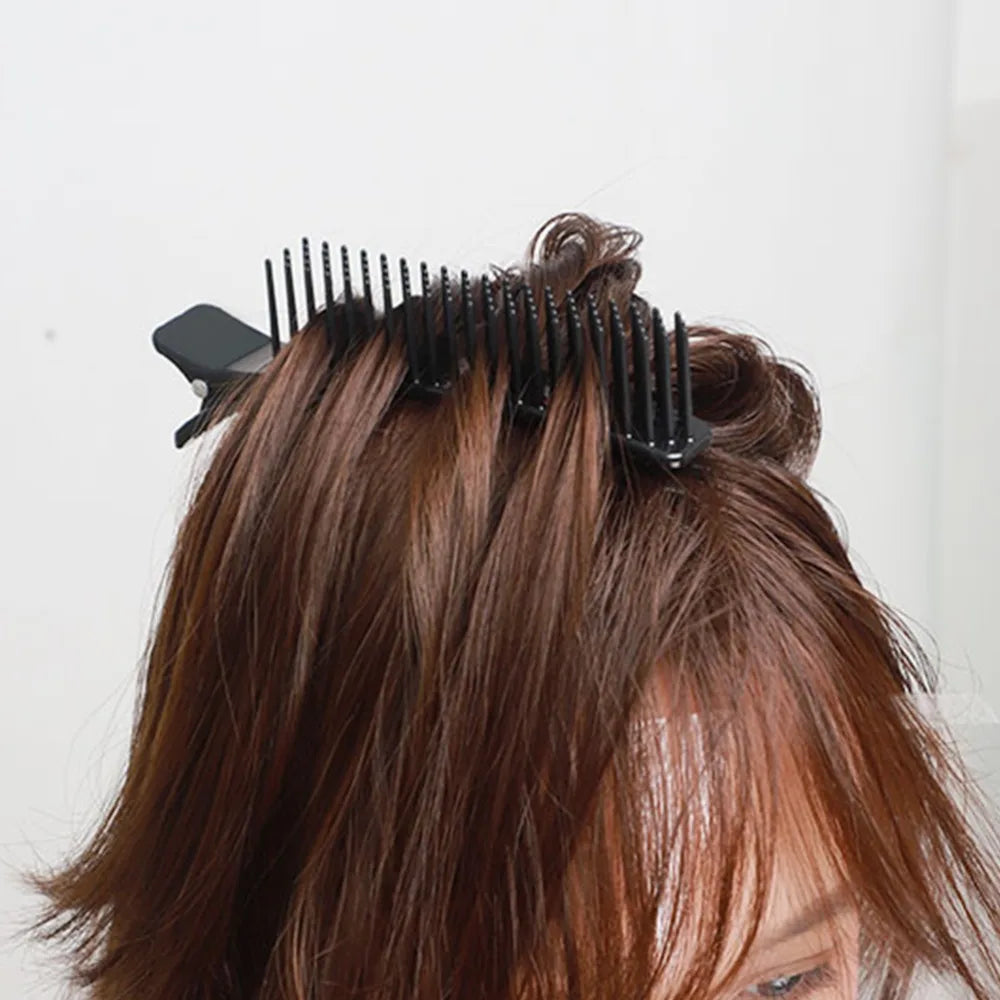 2-Pack Black Hair Sectioning Clips | Multi-Function Styling Hair Sectioning Clips QXL
