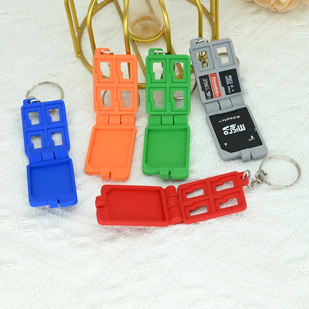 SD & Micro SD Card Case | SDHC SDXC Storage Box Protector Memory Card Case QXL