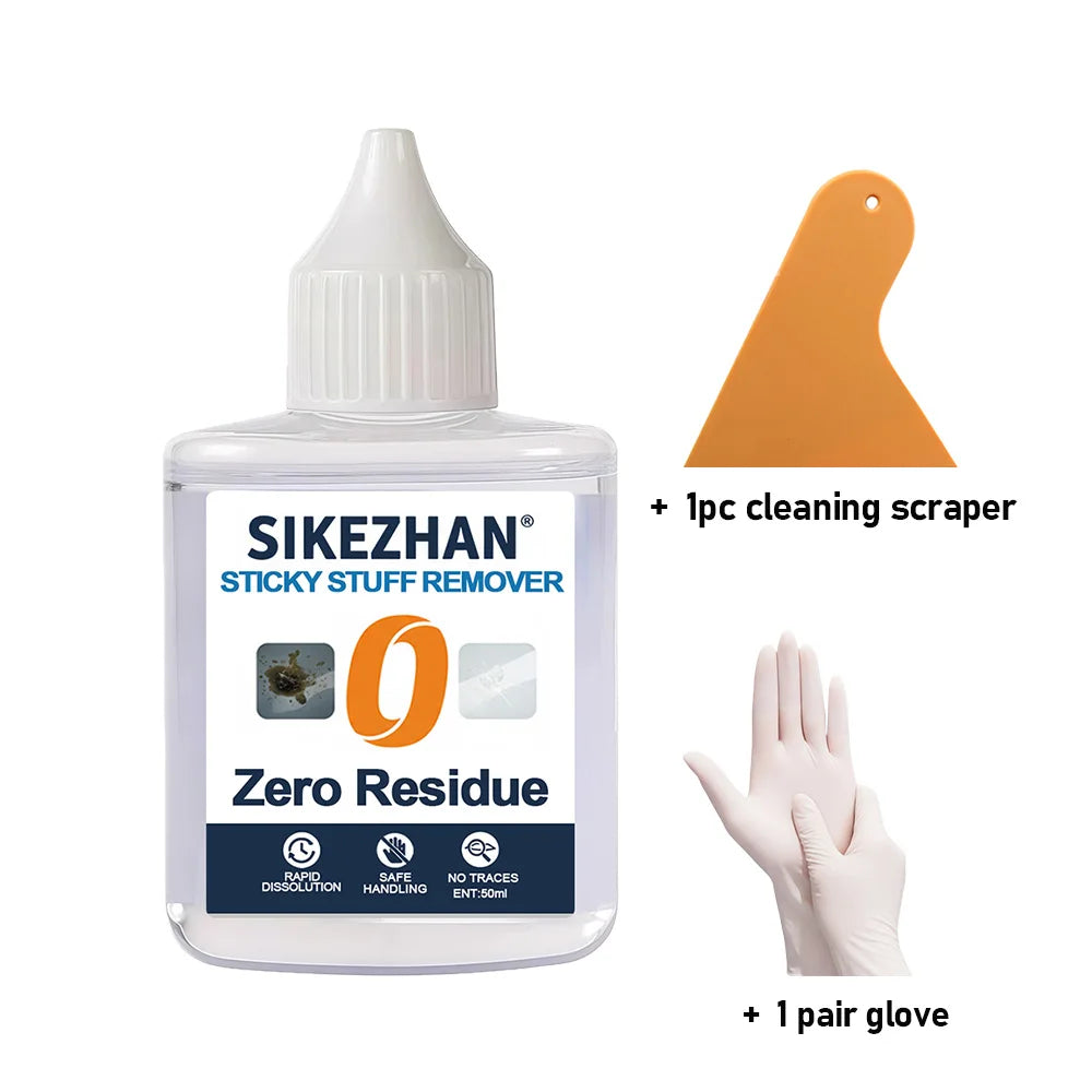 All-Purpose Adhesive & Glue Remover | Car Sticker Cleaner 50ml Adhesive Remover QXL 1set