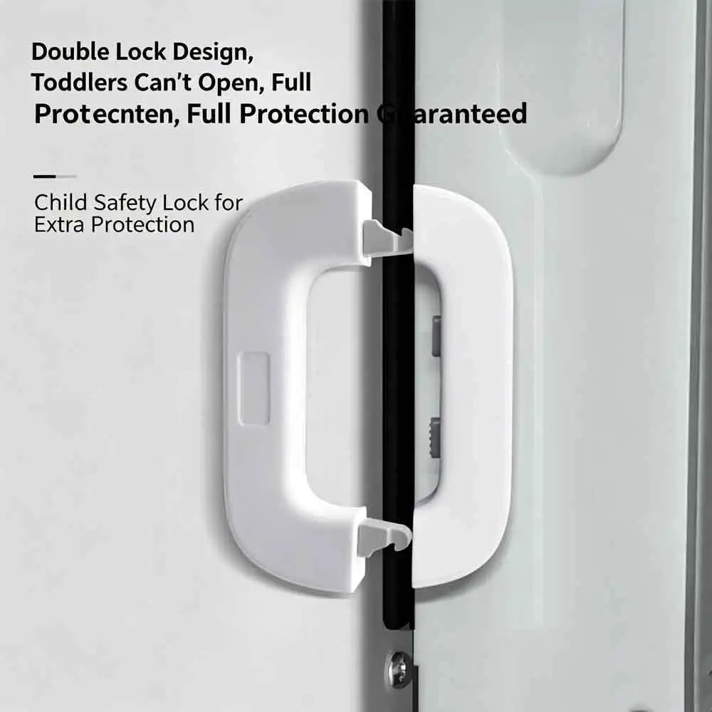Child Safety Refrigerator Lock – Baby-Proof Door Lock Child Safety Lock QXL